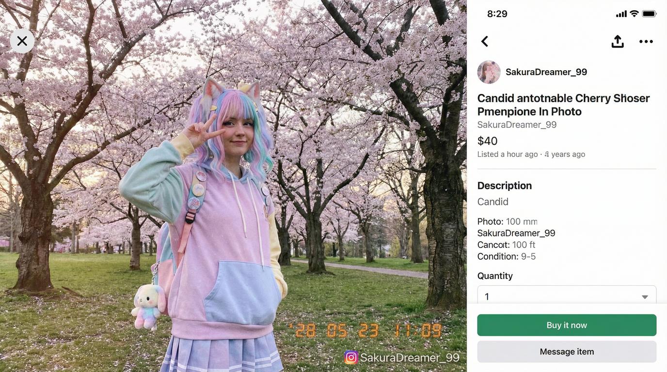 玩物社区视频：春日樱花写真拍摄花絮